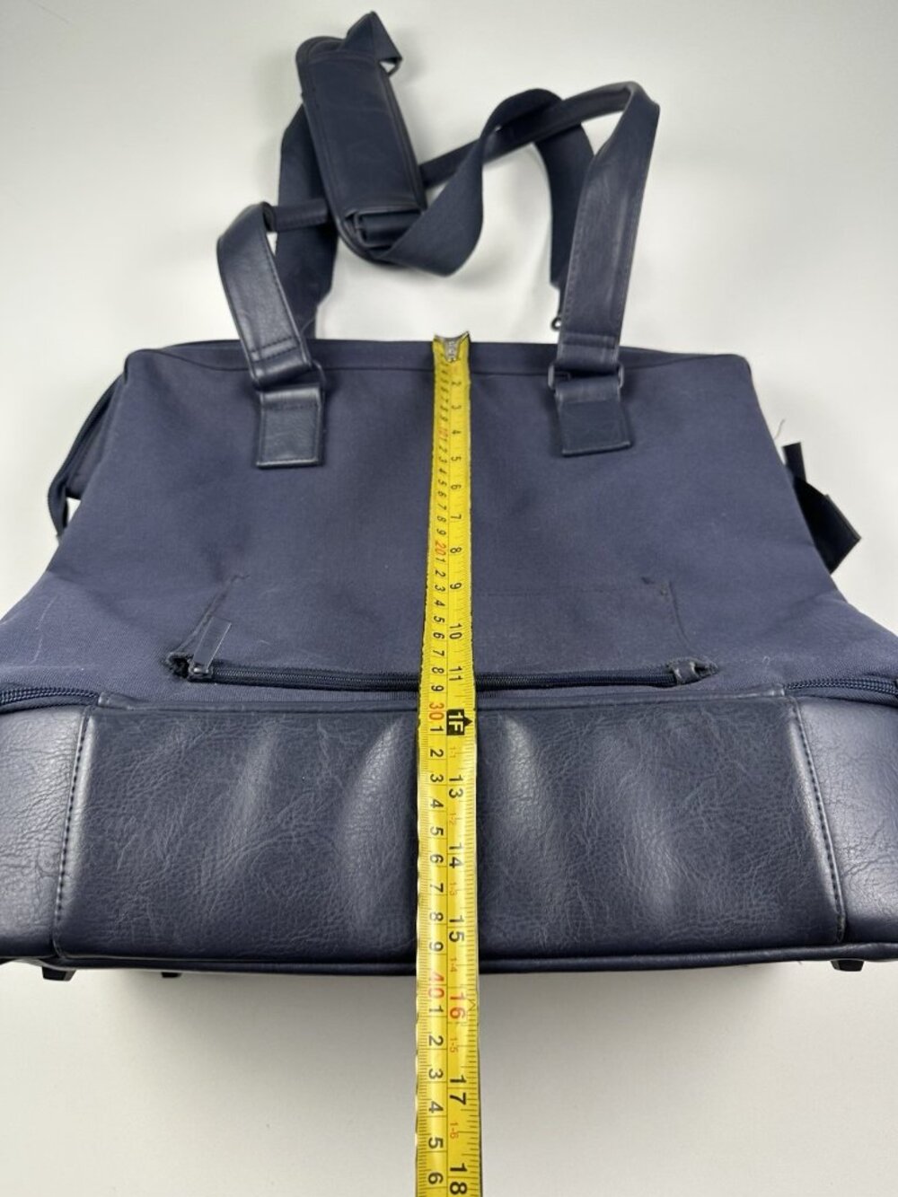 BEIS The Weekender Bag in Navy Blue Travel Tote - Picture 12 of 12